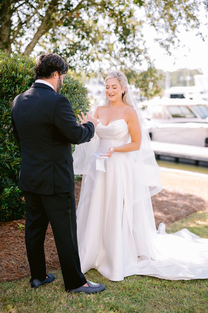 wedding photographer in the carolinas, tennessee, and 30a florida; River Dunes NC Wedding; Patience Photography